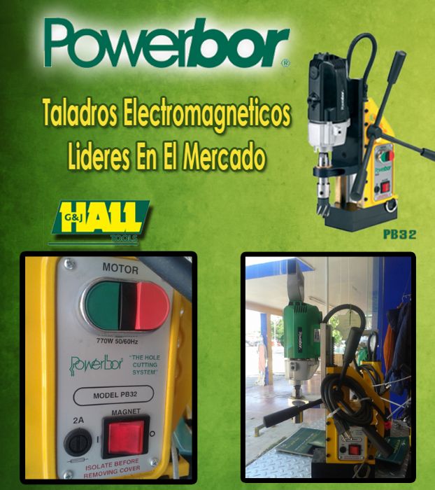 Taladro Electromagnético PowerBor PB32